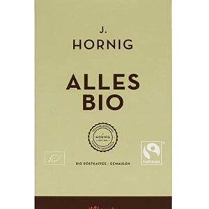 J. Hornig Kaffee  Bio & Fair Trade, 500g, Filter coffee
