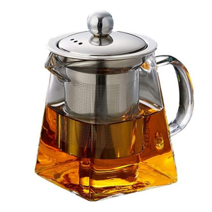 Bauhaus High Borosilicate Glass Tea Pot